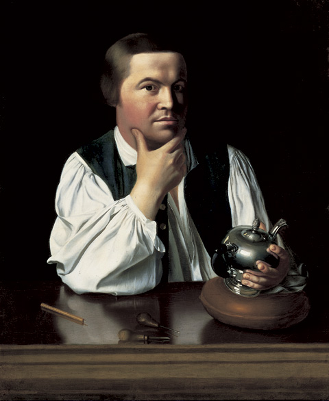 Copley Portrait of Paul Revere